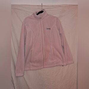 Columbia Light Pink Fleece Jacket